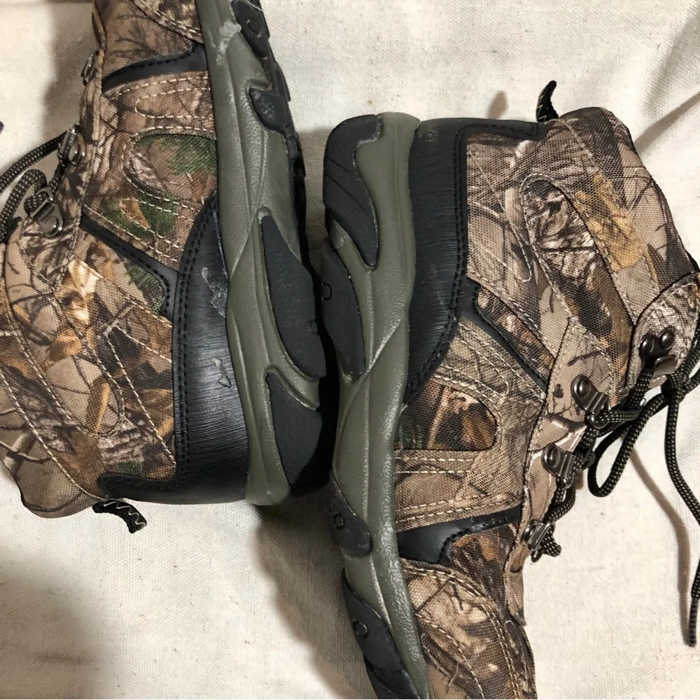 Realtree Camo Hiking Trail Boots Boys Size 5